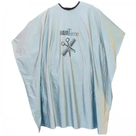 Trend Design Hairtime, peleryna fryzjerska, srebrna