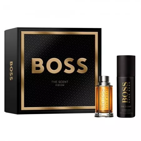 Hugo Boss Boss The Scent For Man zestaw woda toaletowa spray 50ml + dezodorant spray 150ml (M)