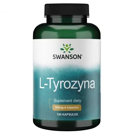 Swanson L-Tyrozyna 500mg 100 kaps