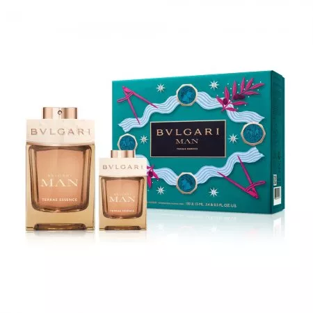 Bvlgari Man Terrae Essence zestaw woda perfumowa spray 100ml + woda perfumowana spray 15ml (M)