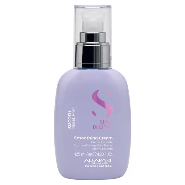 Alfaparf Milano Semi di Lino Smooth, krem wygładzający do włosów puszących się, 125ml