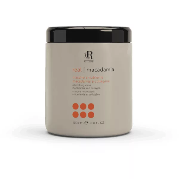 RR Line Macadamia Star, maska odżywcza z makadamią i kolagenem, 1000ml