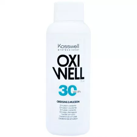 Kosswell Oxiwell 9%, woda utleniona w osnowie kremowej, 75ml