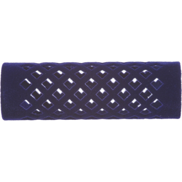 Efalock Flocked Curler, wałki metalowe flokowane 65mm-21mm niebieskie 12szt., ref. 14100825