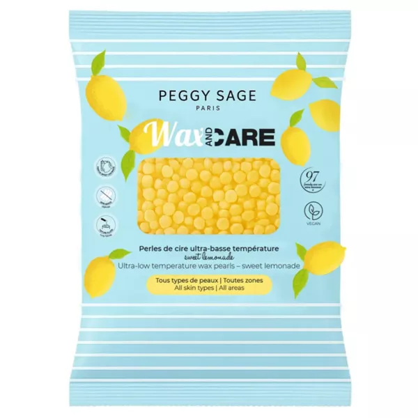 Peggy Sage, perełki wosku do depilacji, Sweet Lemonade, 800g