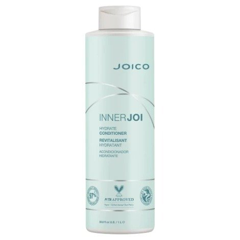 Joico InnerJoi Hydration Conditioner, wegańska nawilżająca odżywka do włosów, 1000ml