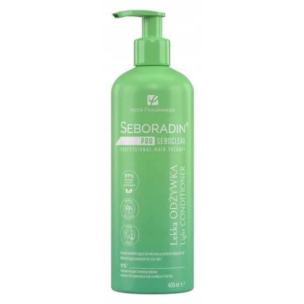 Seboradin Pro Seboclear, lekka odżywka o włosów przetłuszczających się, 400ml