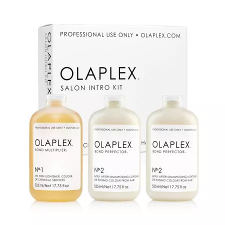 Olaplex Salon Intro Kit, zestaw do farbowania włosów, 3x525ml