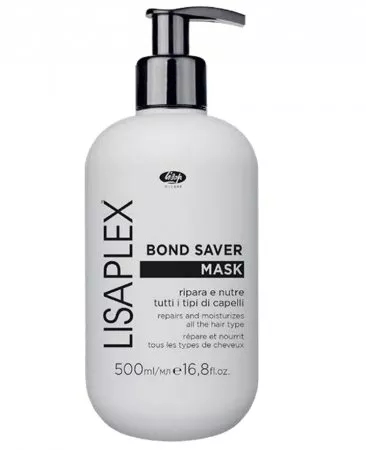Lisap Lisaplex Bond Saver, odżywcza maska odbudowująca, 500ml