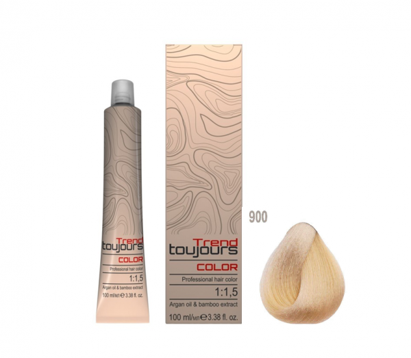 Trend Toujours Professional Color Care, farba do włosów, 900, 100ml