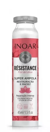 Inoar Resistance Lotus, ampułka do włosów osłabionych, 45ml