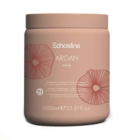 Echosline Argan, maska z olejkiem arganowym, 1000ml