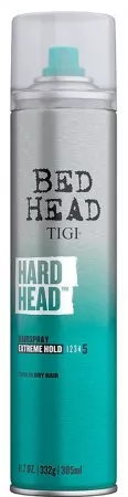 Tigi Bed Head Hard Head, lakier bardzo mocno utrwalający, 385ml