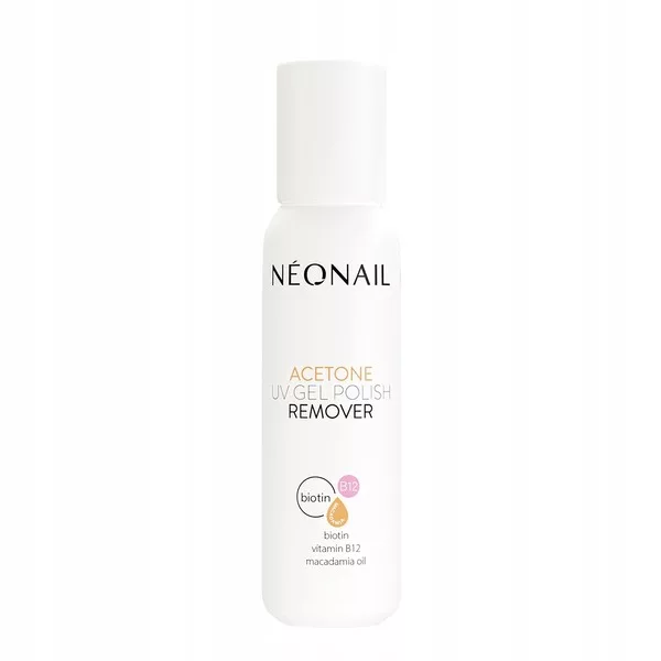 Neonail UV Nail Polish Remover Acetone + Vitamins, zmywacz do paznokci, 100ml