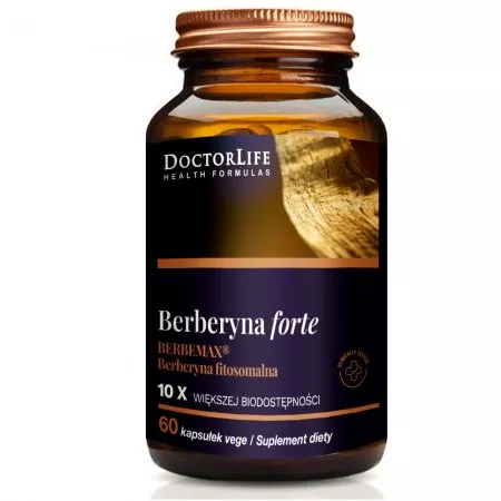 Doctor Life Berberyna Forte suplement diety 60 kapsułek
