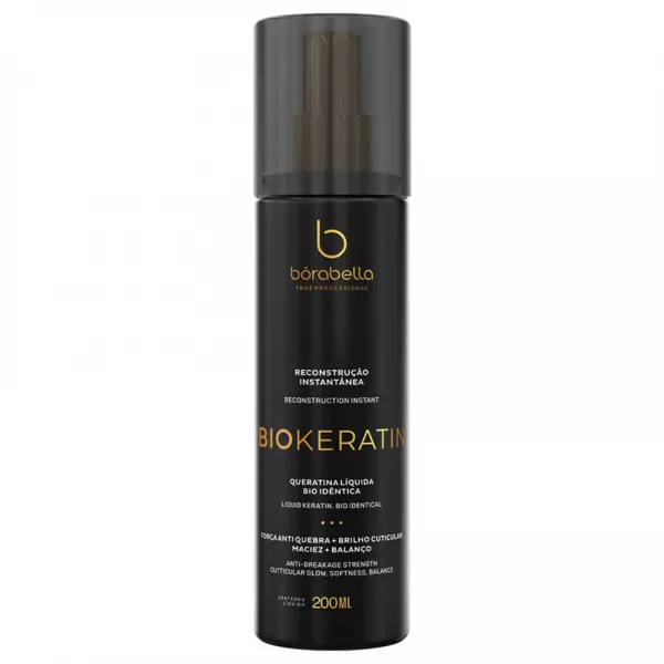 Borabella BioKeratina Liquida, spray regenerujący i wzmacniający włosy, 200ml