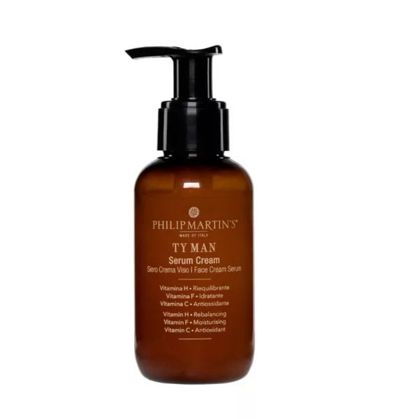 Philip Martins Ty Man Serum, serum do twarzy dla mężczyzn z kwasem hialuronowym, 100ml