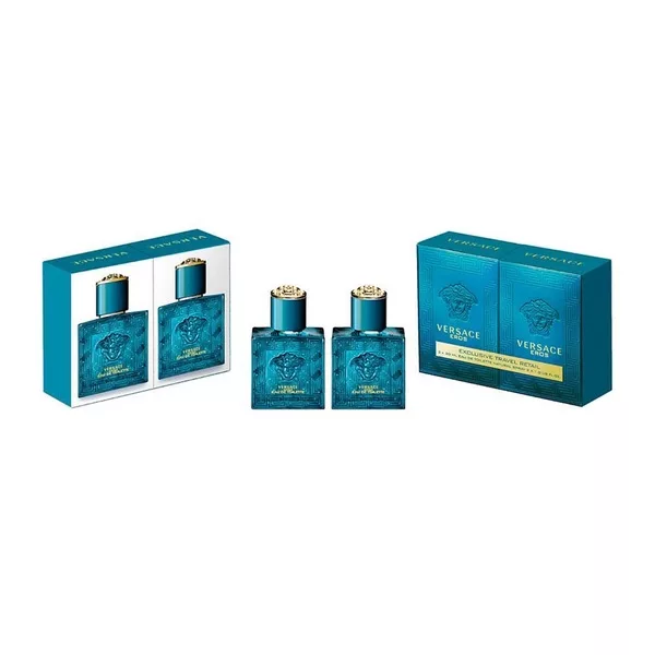 Versace Exclusive Travel Retail Eros zestaw woda toaletowa spray 2x30ml (M)