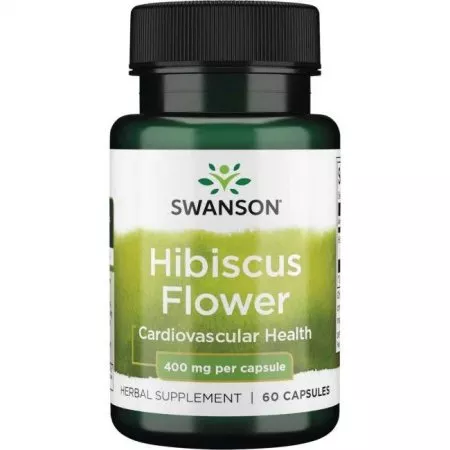 Swanson FS Hibiscus Flower 400mg 60caps