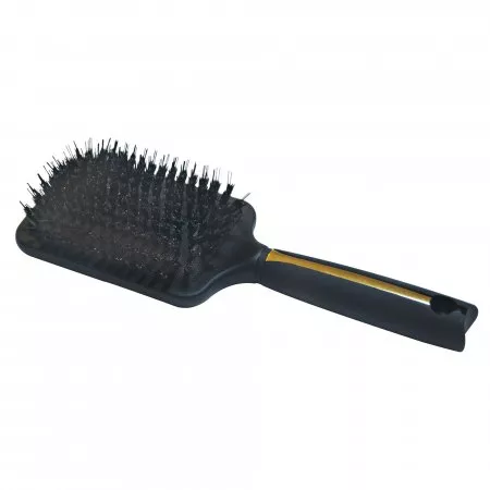 Efalock Long Hair Brush, pneumatyczna szczotka do długich i przedłużanych włosów, mieszane włosie, czarna