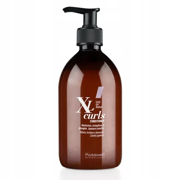 Kosswell XL Curls, wawilżająca odżywka do włosów kręconych, 500ml