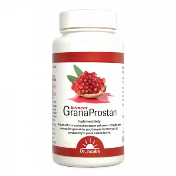 Dr Jacobs GranaProstan ferment suplement diety 100 kapsułek