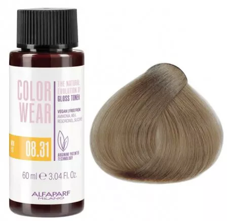 Alfaparf Milano Color Wear Gloss, toner do włosów bez amoniaku, 60ml, 8.31