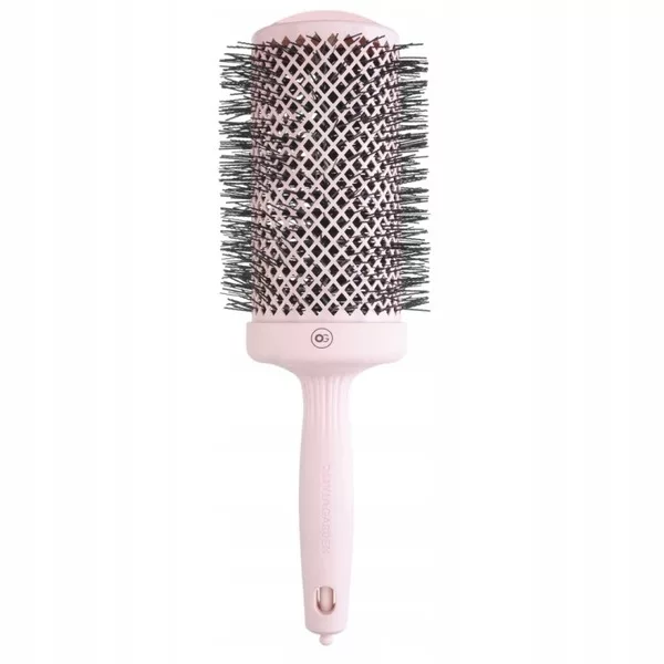 Olivia Garden Expert Blowout Speed Wavy Bristles Pastel Pink, szczotka do włosów, 65mm, ref. 203ID2225