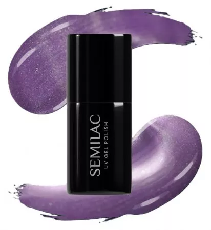 Semilac Gloss Gala, lakier hybrydowy, 664 Lilac Gloss, 7ml