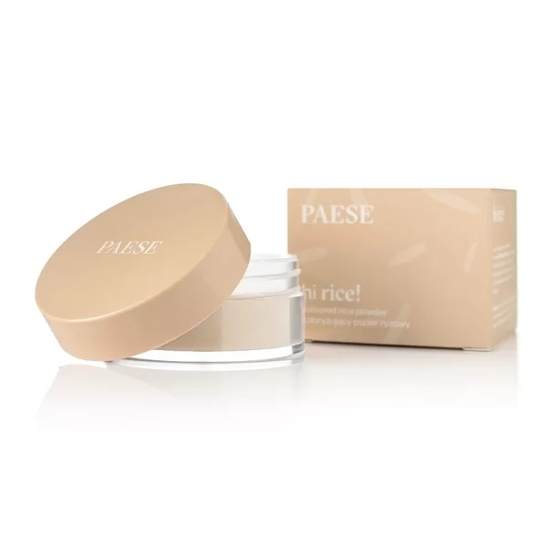 Paese, Hi Rice! Coloured Rice Powder koloryzujący sypki puder ryżowy 10 Light Beige 10g