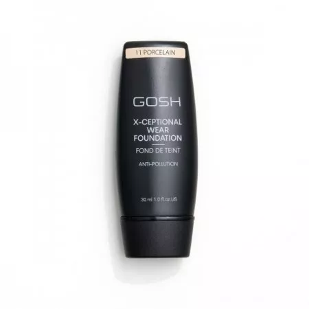 Gosh X-ceptional Wear, podkład pod makijaż, 35ml, 11 Porcelain