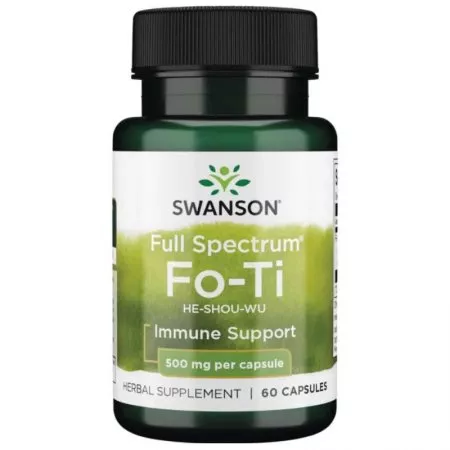 Swanson FS Fo-Ti He-Shou-Wu 500mg 60kaps