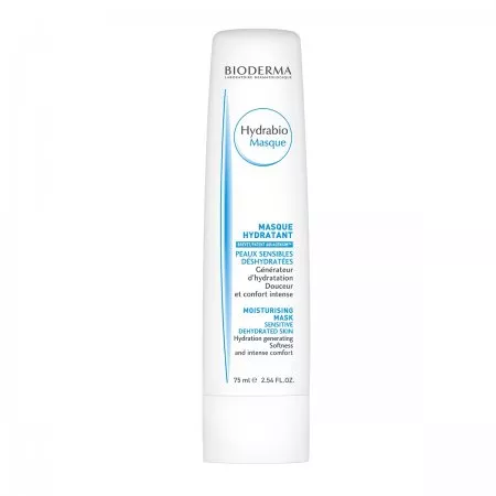 Bioderma Hydrabio Masque Hydratant maska intensywnie nawilżająca do skóry odwodnionej i wrażliwej 75ml