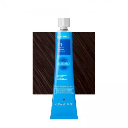 Goldwell Colorance Color Infuse, krem do koloryzacji półtrwałej bez amoniaku, 3N, 60ml