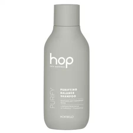 Montibello Hop, szampon oczyszczający do wszystkich rodzajów włosów, Purifying Balance, 300ml
