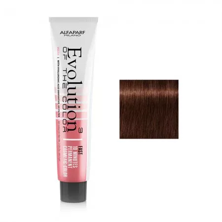 Alfaparf Milano Evolution Fast 10', farba do szybkiej koloryzacji bez amoniaku, 60ml, 5 Marrone/ Brown