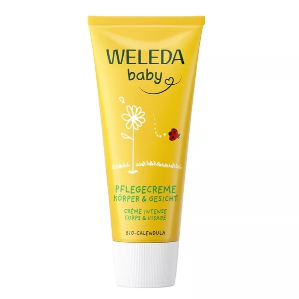 Weleda Baby krem do ciała i twarzy dla niemowląt z nagietkiem lekarskim 75ml