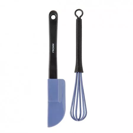 Fromm, szpatuła silikonowa i mieszadełko