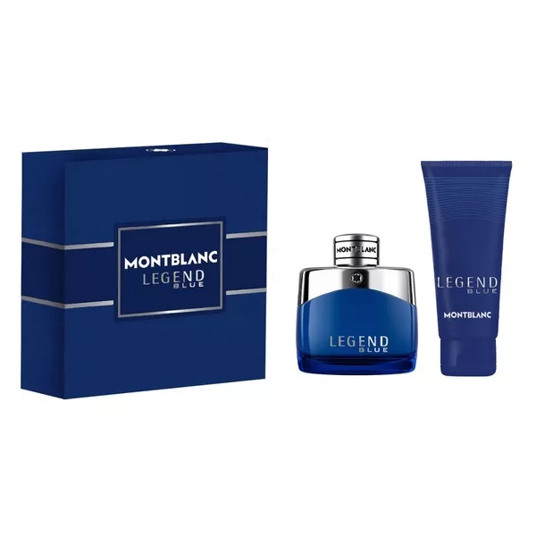 Mont Blanc Legend Blue zestaw woda perfumowana spray 50ml + żel pod prysznic 100ml (M)