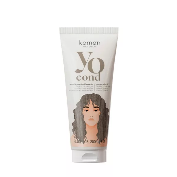 Kemon Yo Cond, odżywka koloryzująca, kasztan, 200ml