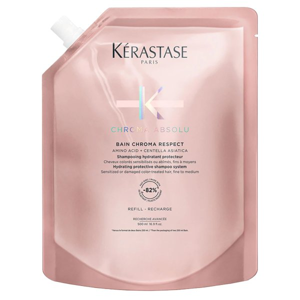 Kerastase Chroma Absolu, kąpiel, szampon do włosów koloryzowanych, 500ml refill