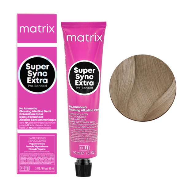 Matrix Super Sync Extra Pre-Bonded, krem do koloryzacji ton w ton, 10NN/10.00, 90ml