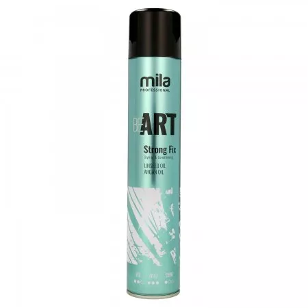 Mila Professional Be Art Strong Fix, lakier mocno utrwalający, 500ml