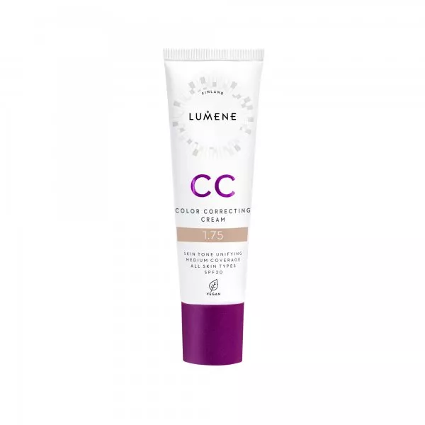 Lumene CC 7w1, lekki podkład redukujący zaczerwienienia, 1.75 SPF 20, 30ml