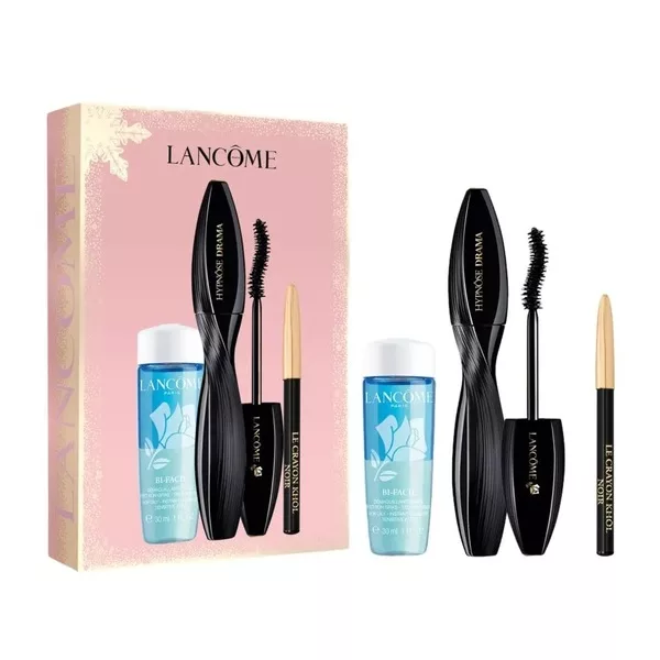 Lancome Hypnose Drama zestaw tusz do rzęs 8ml + płyn do demakijażu oczu 30ml + kredka do oczu 0.7g