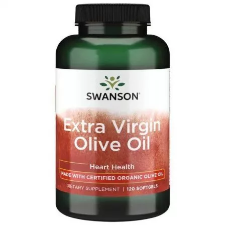 Swanson Olive oil extra virgin 1000mg 120sgels