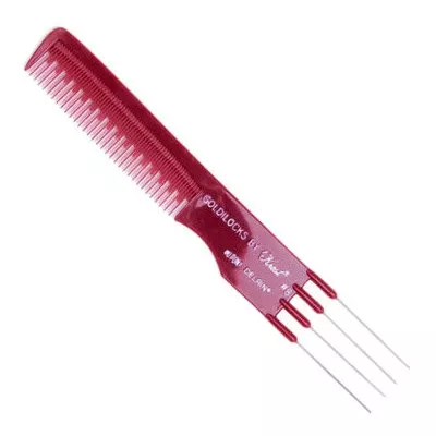 Krest G8, grzebień do tapirowania z widełkami ze stali nierdzewnej