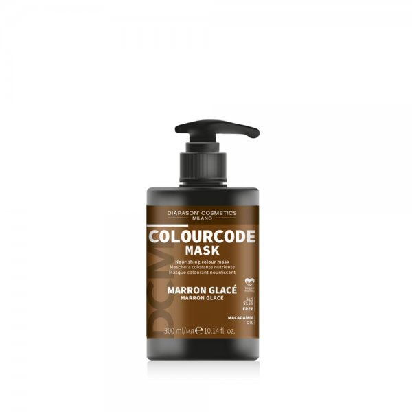 Diapason Color Mask, maska koloryzująca do włosów, Kasztanowa, 300ml