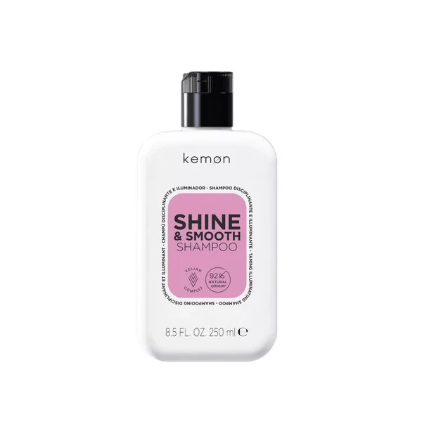 Kemon Shine&Smooth, szampon rozświetlający i wygładzający, 250ml