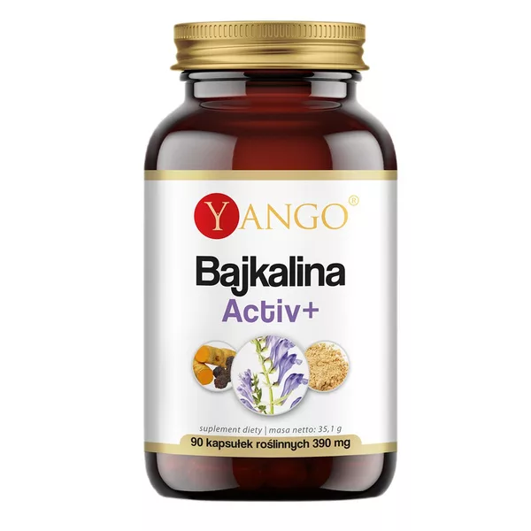 Yango Bajkalina Activ+ suplement diety 90 kapsułek